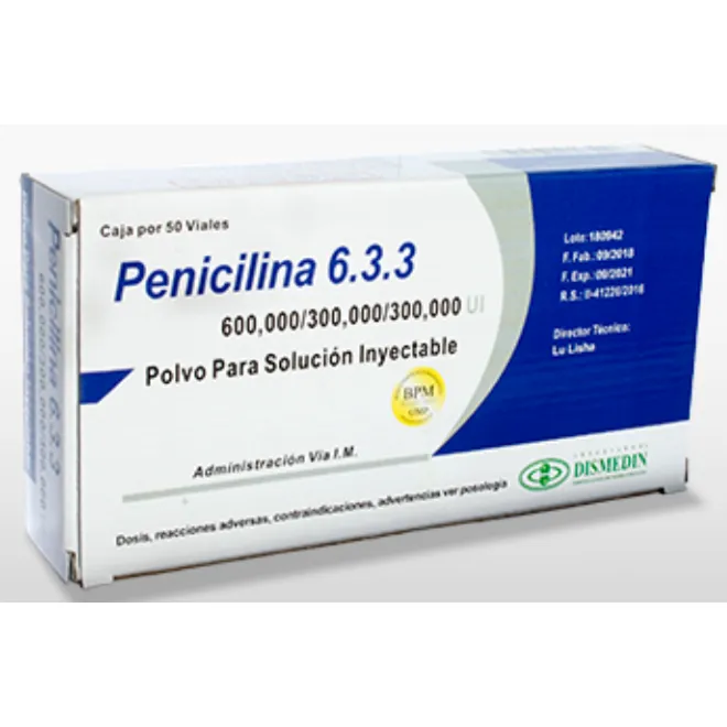 PENICILINA BENZATINICA 6.3.3. AMPOLLAS - Ecofarma